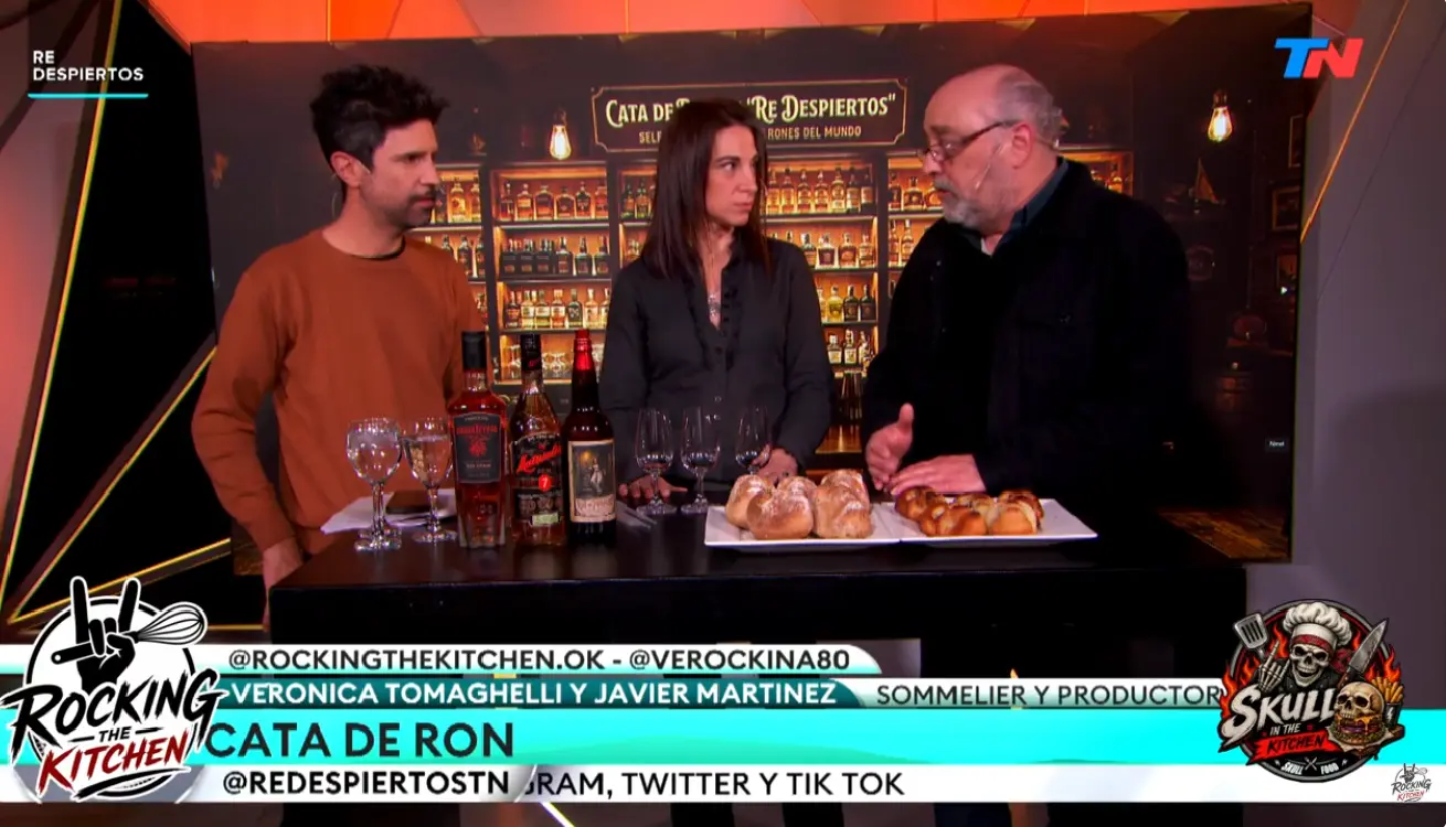 Cata de ron en la madrugada de TN