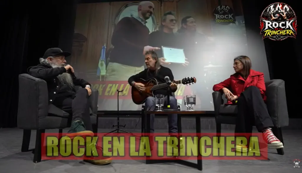 Tano Marciello en una charla profunda con Rock en la Trinchera !